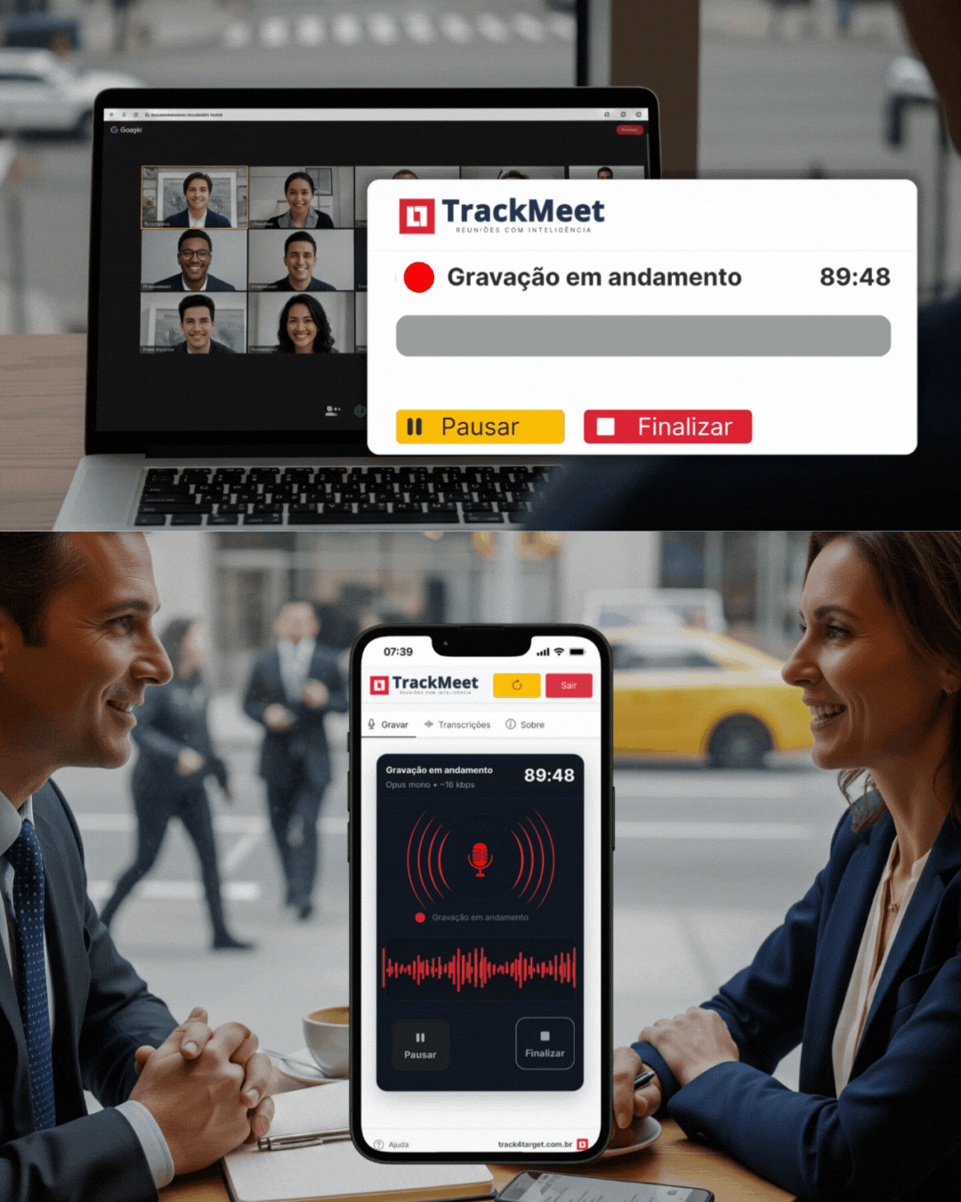 Gravação Web & Mobile